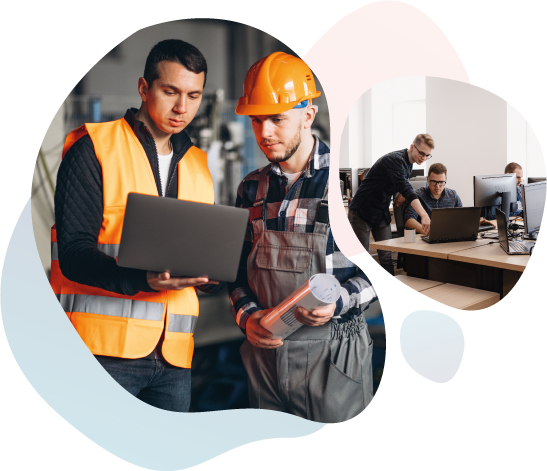 Image de Formation en entreprise et sur un chantier pour de la prévention des douleurs au travail