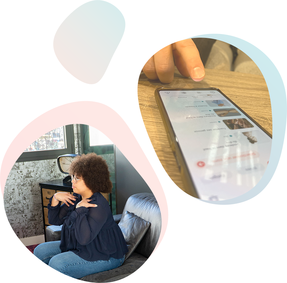 Deux personnes sont autonomes grâce à l'apprentissage et au numérique